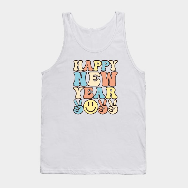 Happy new year 2022 Tank Top by RetroDesign